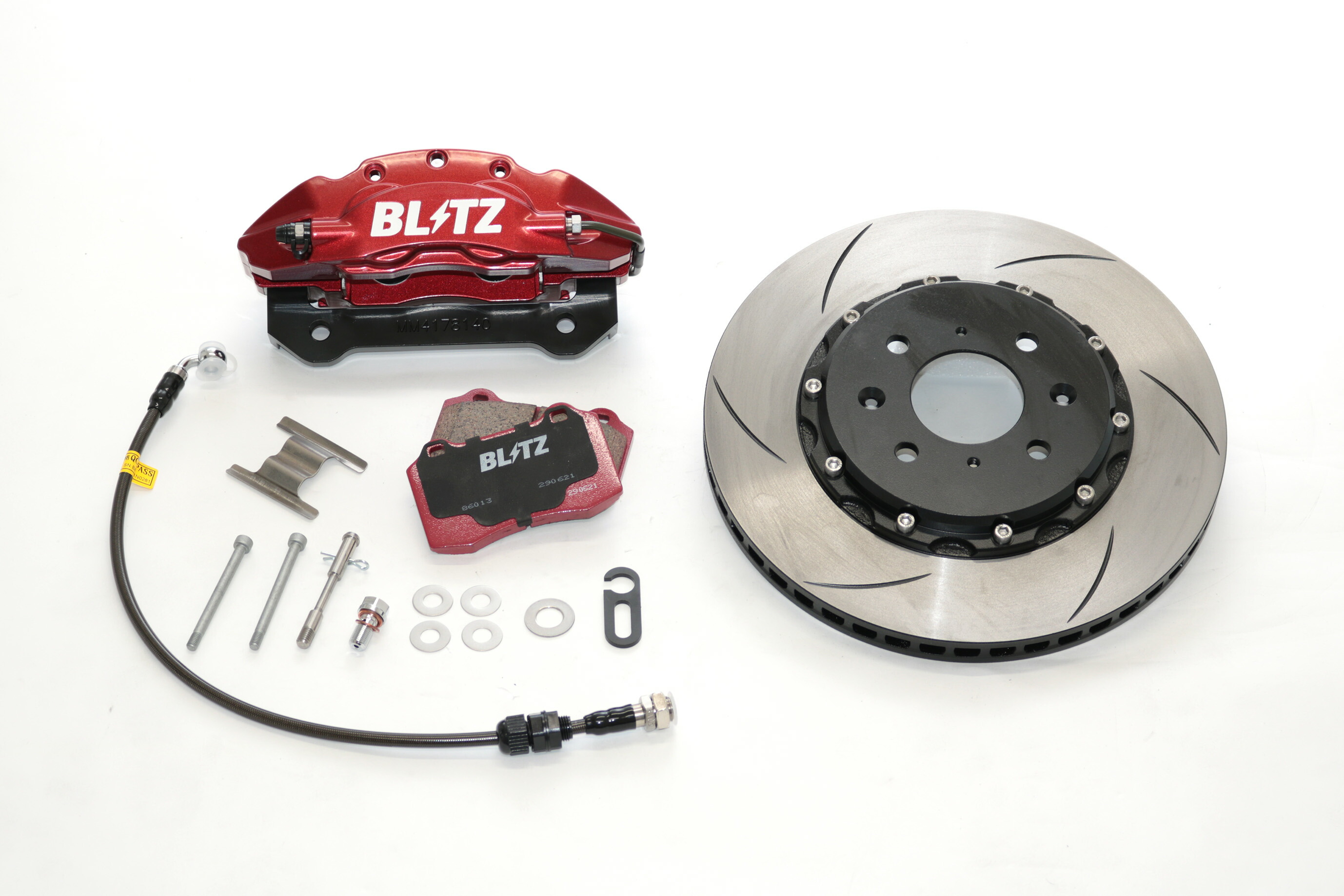 BLITZ ブリッツ ビッグキャリパーキットII フロント レーシングパッド仕様 S660 JW5 H27.4～R2.1 S07A MR｜オートクラフト