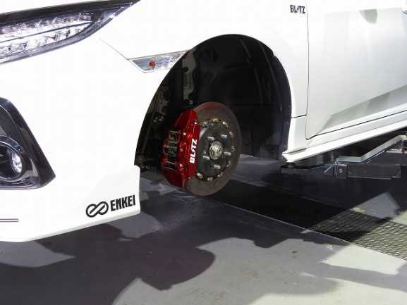 Blitz シビック Fk7 17 09 ハッチバック フロントセット ハッチバック 抜群の制動能力とコントロール性 そしてインパクト Fk7 車用品 ビッグキャリパーキットii ブリッツ L15c オートクラフト