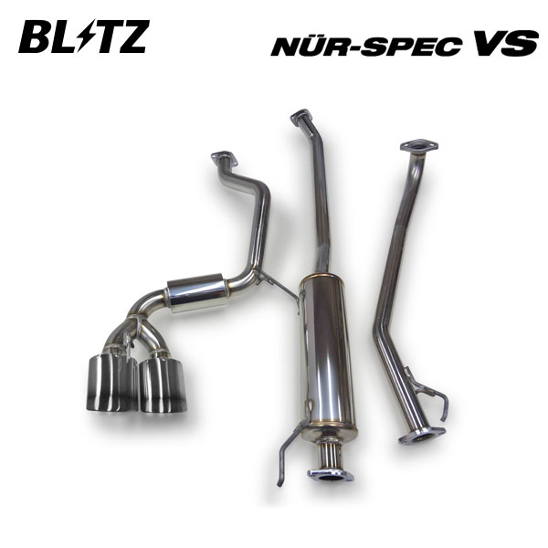 BLITZ ブリッツ マフラー ニュルスペック VS N-ONE DBA-JG1 H24.11～H26.5 S07A NA FF 63503｜オートクラフト 39,144円