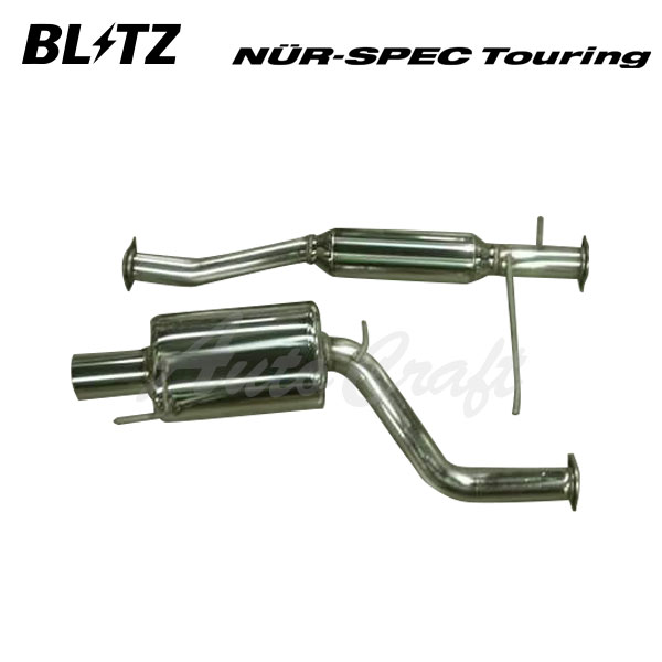 BLITZ ブリッツ マフラー ニュルスペック ツーリング ステージア GH-NM35 H13.10～H16.8 VQ25DET 4WD 68011