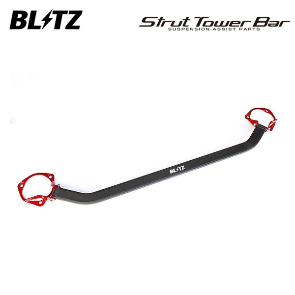 BLITZ ブリッツ ストラットタワーバー レッド フロント用 フォレスター SK9 H30.7～ FB25 4WD