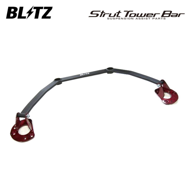 BLITZ ブリッツ ストラットタワーバー レッド フロント用 ロードスターRF NDERC H28.12～H30.7 PE-VPR(RS) FR