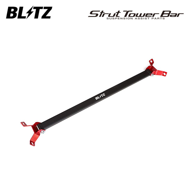 BLITZ ブリッツ ストラットタワーバー レッド リア用 RX-8 SE3P H15.4~ 13B-MSP FR|オートクラフト