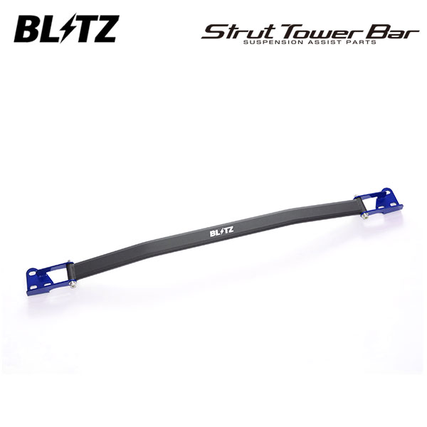 BLITZ ブリッツ ストラットタワーバー ブルー フロント用 フェアレディZ RZ34 R4.4～ VR30DDTT FR｜オートクラフト