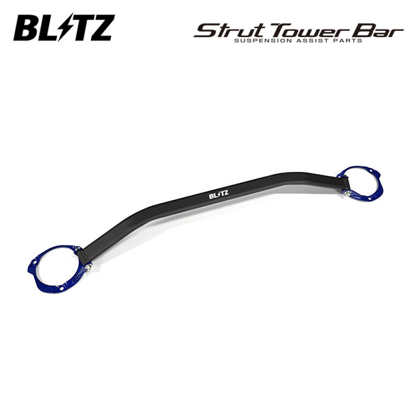 BLITZ ブリッツ ストラットタワーバー ブルー フロント用 インプレッサ GVF H22.7～ EJ25 4WD