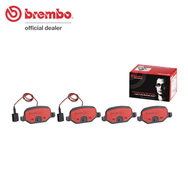 brembo ブレンボ セラミックブレーキパッド リア用 アバルト595 312141 312142 31214T H28.2～ コンペティツィオーネ Brembo 送料:全国一律無料