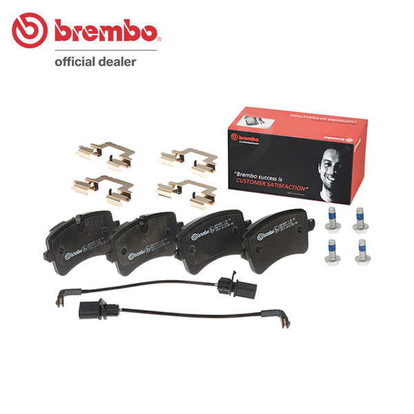 brembo ブレンボ ブラックブレーキパッド リア用 ポルシェ マカン 95BCNC H26.4～ ターボ ベースグレード 2.0L 送料:全国一律無料｜オートクラフト