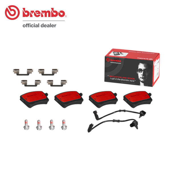 brembo ブレンボ セラミックブレーキパッド リア用 ポルシェ マカン 95BCTM H31.1～ ターボ S 3.0L 送料:全国一律無料