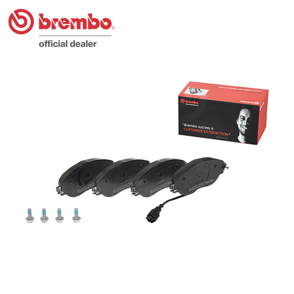 brembo ブレンボ ブラックブレーキパッド フロント用 フォルクスワーゲン ゴルフGTI CDDNP R4.1～ 2.0 GTI 送料:全国一律無料