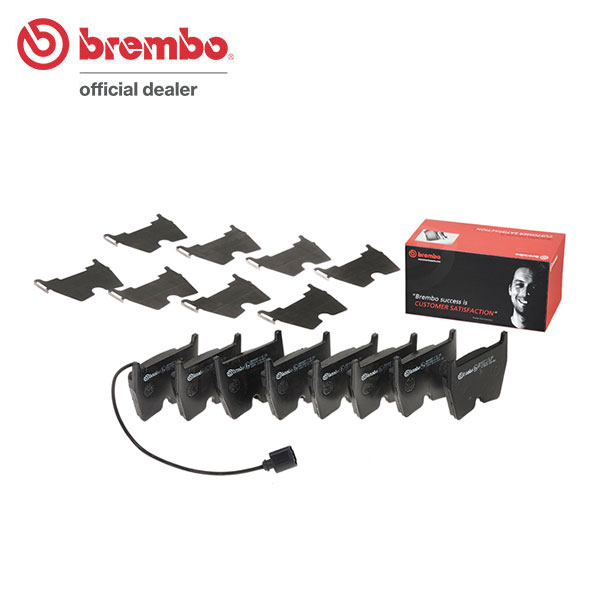 brembo ブレンボ ブラックブレーキパッド フロント用 アウディ RS3スポーツバック 8VDAZF H29.3～R4.3 ターボ 4WD 2.5L 送料:全国一律無料