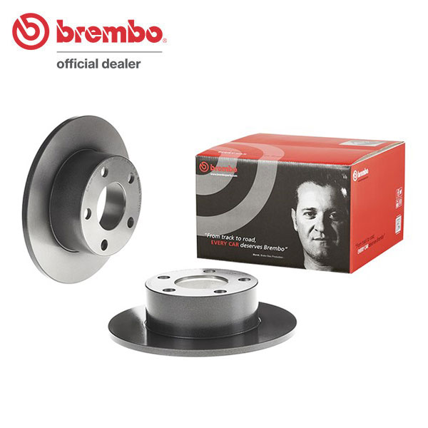 brembo ブレンボ ブレーキローター リア用 フォルクスワーゲン パサートワゴン (B5) 3BAEB 3BAPU H9.8～H13.9 ターボ 1.8L 送料:全国一律無料