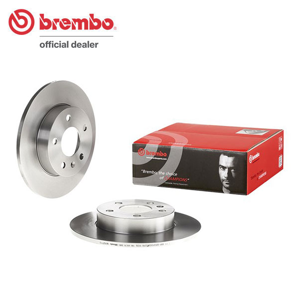 brembo ブレンボ ブレーキローター リア用 オペル アストラ XK180 XK181 H13.9～H16 16バルブ 1.8L ABS付 送料:全国一律無料