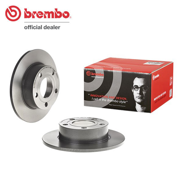 brembo ブレンボ ブレーキローター リア用 アウディ A6 (C5) 4BAPSF H11.9～H13.11 2.4 クワトロ セダン 送料:全国一律無料