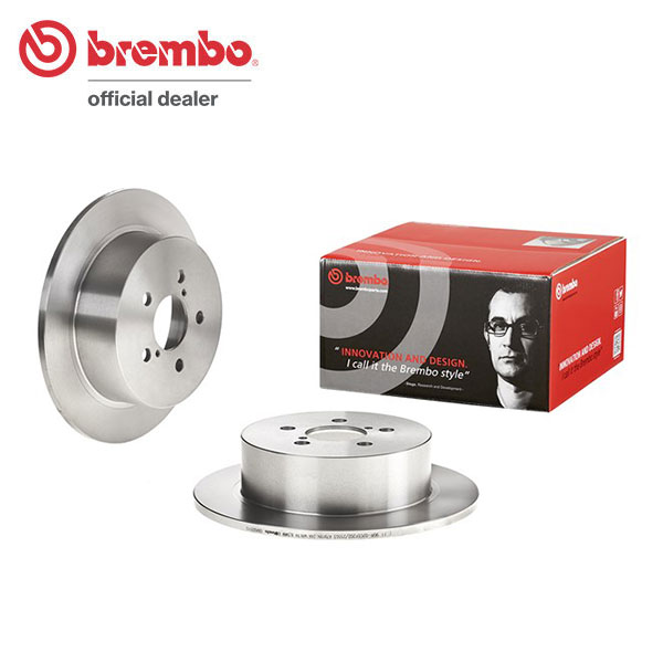 brembo ブレンボ ブレーキローター リア用 レガシィB4 BL9 H19.11～H21.5 2.5i 送料:全国一律無料