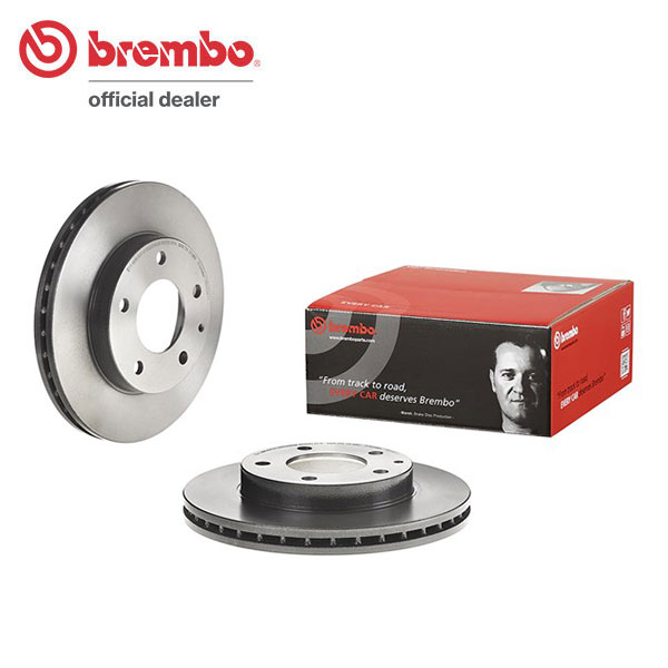 brembo ブレンボ ブレーキローター フロント用 MX-6 GEEB GEES GE5B GE5S H3.11～H7.12 送料:全国一律無料