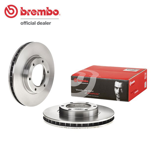 brembo ブレンボ ブレーキローター フロント用 ランドクルーザー80 HZJ81V H4.8～H10.1 送料:全国一律無料