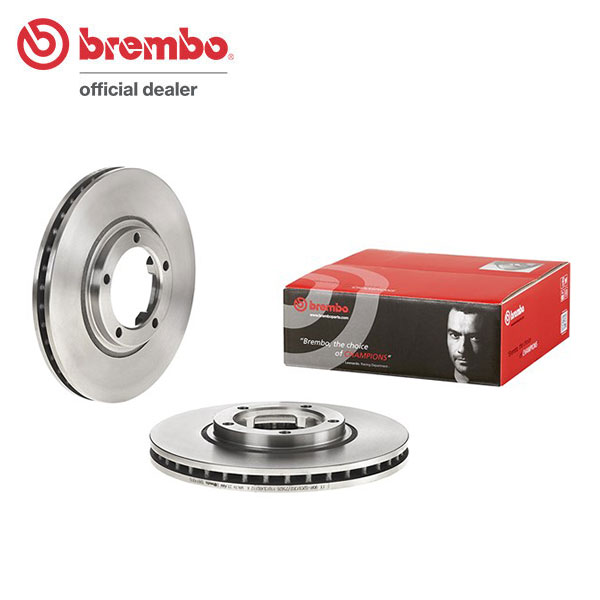 brembo ブレンボ ブレーキローター フロント用 デリカスペースギア PC4W PC5W H6.5～H19.1 送料:全国一律無料
