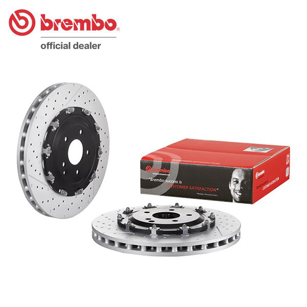 brembo ブレンボ フローティングブレーキローター フロント用 メルセデスベンツ CLKクラス (C209) 209377 H18～ CLK63 AMG フロント:6POT 360φ×32 ドリルドディスク 送料:全国一律無料