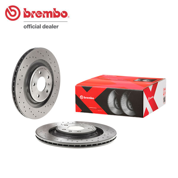 brembo ブレンボ エクストラブレーキローター リア用 アウディ S5 8TCAUF H20.2～H22.11 4.2 FSI クワトロ 送料:全国一律無料