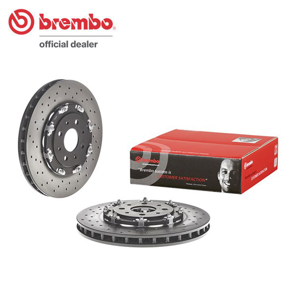 brembo ブレンボ フローティングブレーキローター フロント用 アバルト695 エディツィオーネマセラティ 312142 H25.3～ 2ピースディスク 送料:全国一律無料