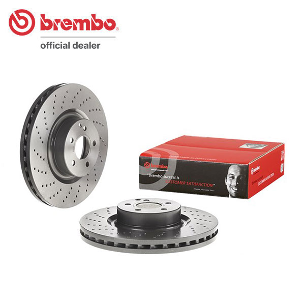 brembo ブレンボ ブレーキローター フロント用 メルセデスベンツ Sクラス (W220) 220074 220174 H14.11～H18.4 S55 AMG コンプレッサー フロント:8POT 送料:全国一律無料｜オートクラフト