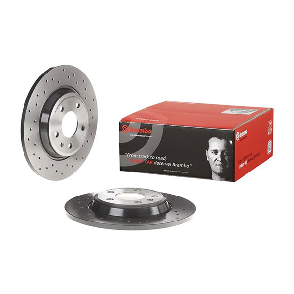 BREMBO 新品 アウディ フロントブレーキローター A4 B8 8K-