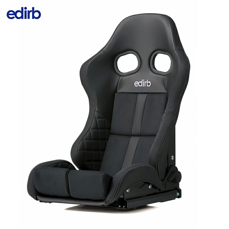 edirb エディルブ リクライニングシート edirb 171 -STRADIA3 STD- グレーステッチ カーボン製シェル スタンダードクッション ※北海道・沖縄・離島は要確認|オートクラフト