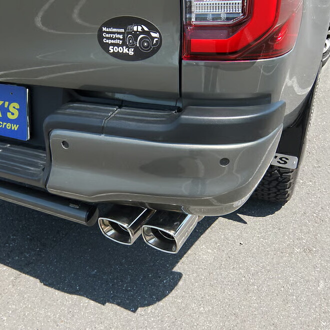ハイラックス HILUX バックソナー リアバンパーカバー マットブラック リミテッド チトセ ハイラックス GUN125 バックソナー有車 リヤ