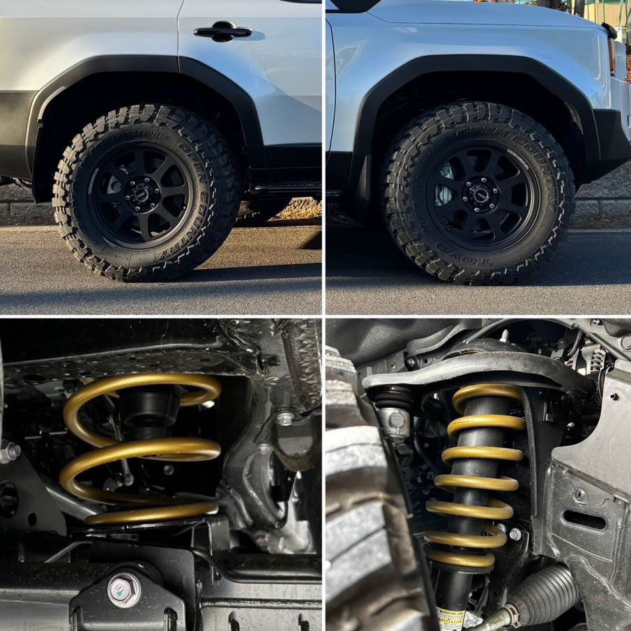 リミテッドチトセ RICK'S パフォーマンスリフトUPコイル ランドクルーザー250 GDJ250W ディーゼル車 沖縄・離島は要確認|オートクラフト