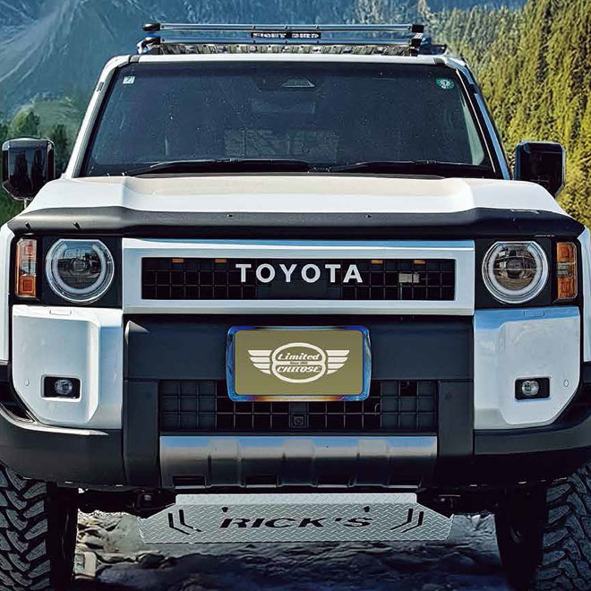 リミテッドチトセ RICK'S カラードフレームグリル 純正カラー仕上 ランドクルーザー250 TRJ250W GDJ250W 個人宅配送不可 沖縄・離島は要確認