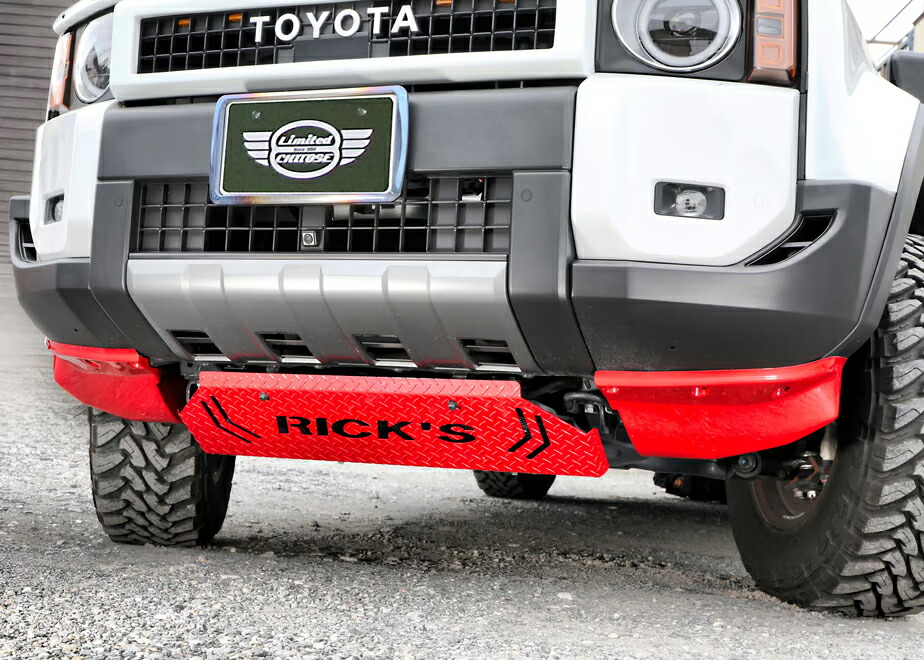リミテッドチトセ RICK'S フロントカナードキット ゲルコート無塗装 ランドクルーザー250 TRJ250W GDJ250W 沖縄・離島は要確認