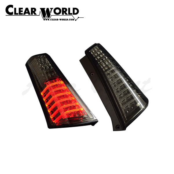 ワゴンR mh23s LEDクリアテールランプ クリアワールド】チューブ フルLED テールランプ / クリアレンズ