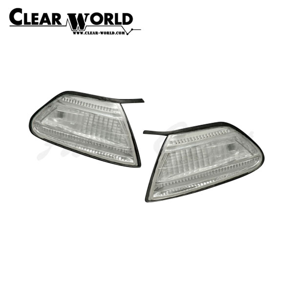 クリアワールド クリスタルコーナーウインカーランプ クリアレンズ マーク2 JZX100 1996/09～2000/10