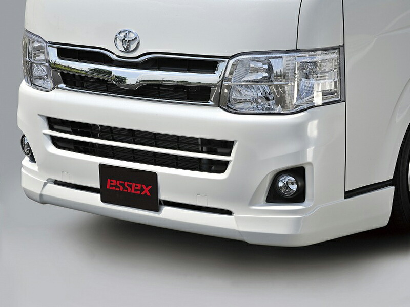 ハイエース　essex フロントリップスポイラー 楽天市場】□ESSEX フロントリップスポイラーVer1□ナローボディ