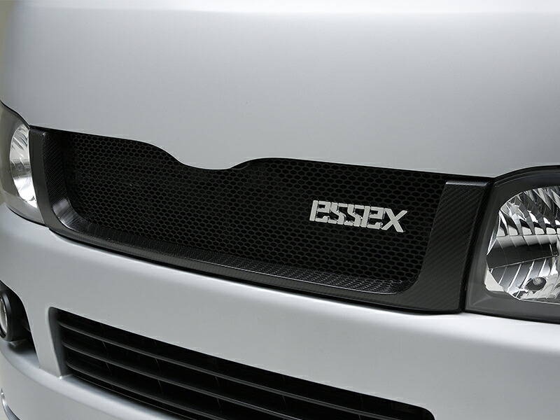CRS ESSEX ナロー1~2型用 フロントグリルVer.I FRP製 未塗装 ハイエース 200系 2004年8月~2010年6月 1型 2型 ナロー(標準)ボディ 個人宅不可 沖縄・離島は要確認｜オートクラフト