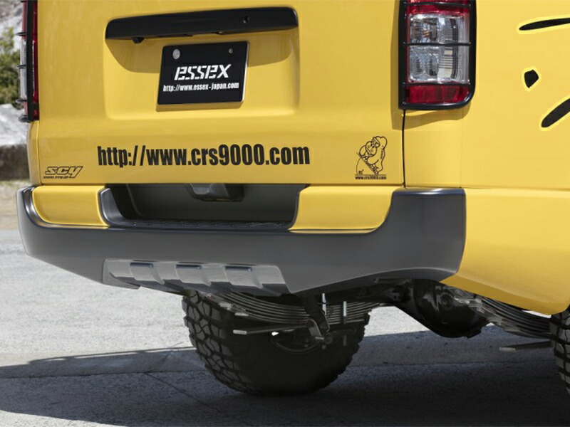 楽天市場】CRS ESSEX ナロー用 QUATTRO リアバンパー ABS製 未塗装