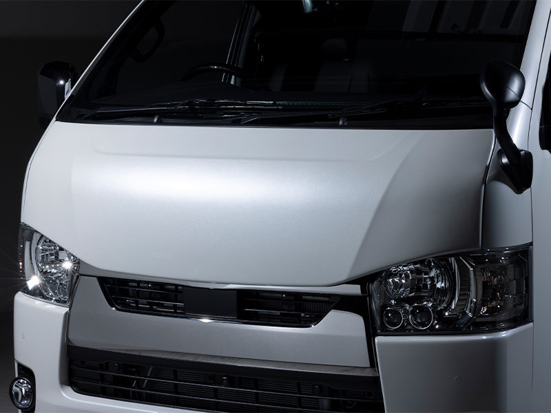 ハイエース 200系 3型 ナロー フロントグリル メッキ ESSEX CRS