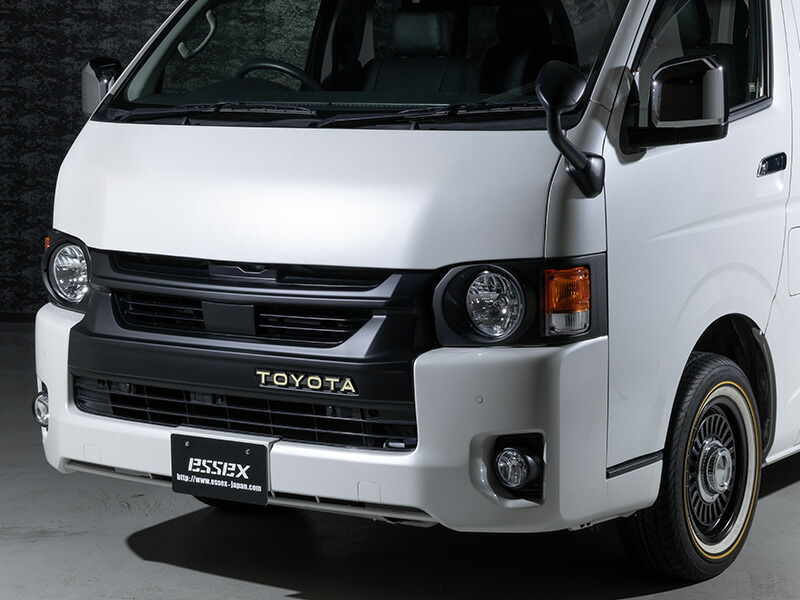 ハイエースボンネットESSEX CRS 楽天市場】ハイエース ボンネット 200系 1型- 標準ボディ ABS製 塗装済