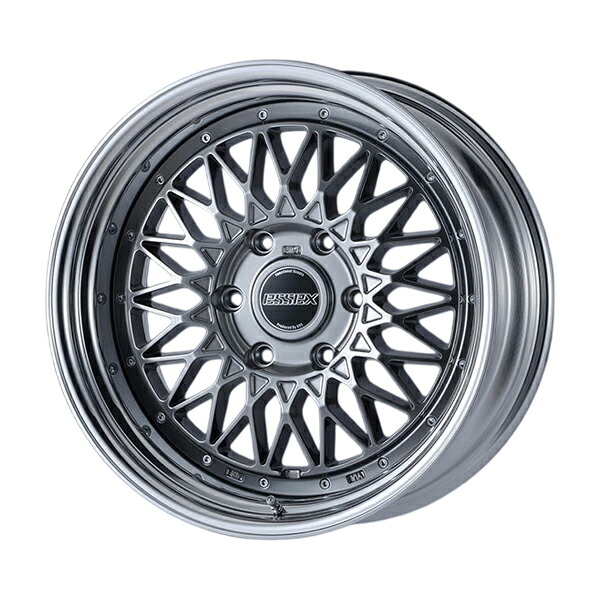 CRS ESSEX ホイール ENCM-18 2ピース 18×8.5J -7～+50 1本 ハイパーグロス(HG)/アルマイト ハイエース 200系 2004年8月～ 沖縄・離島は要確認