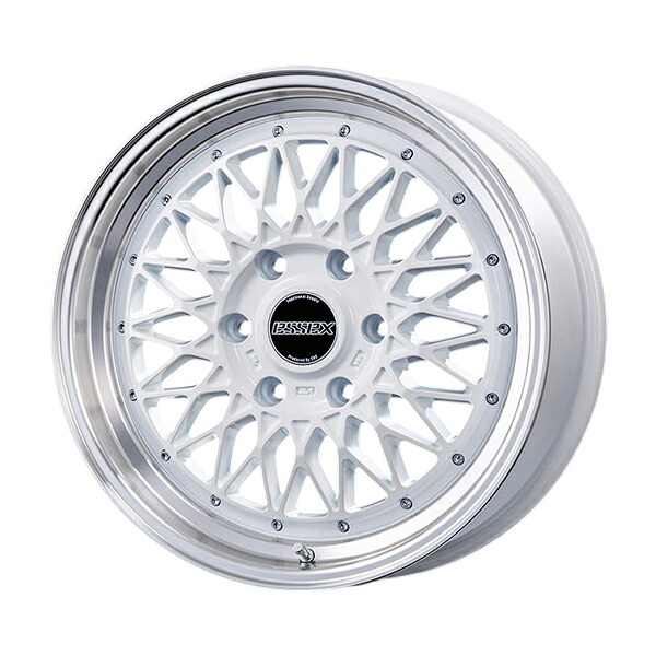 CRS ESSEX ホイール ENCM-18 1ピース 18&times;7.5J +42 1本 ホワイト(WH) ハイエース 200系 2004年8月～ 沖縄・離島は要確認｜オートクラフト