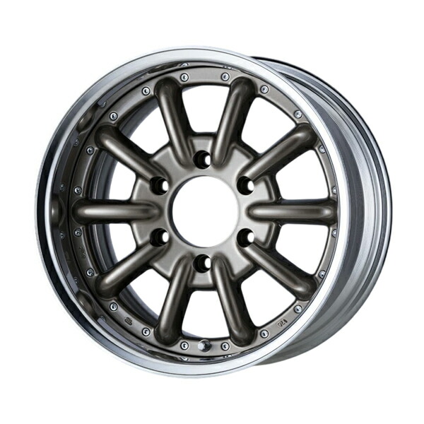 CRS ESSEX ホイール ENCB-16 2ピース 16×6.5J +33～+46 1本 ブロンズ(BZ)/アルマイト ハイエース 200系 2004年8月～ 沖縄・離島は要確認