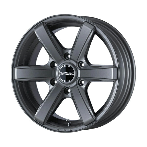 CRS ESSEX ホイール EC-17 17×6.5J +38 1本 セミグロスガンメタリック(SGM) ハイエース 200系 2004年8月~ 沖縄・離島は要確認|オートクラフト