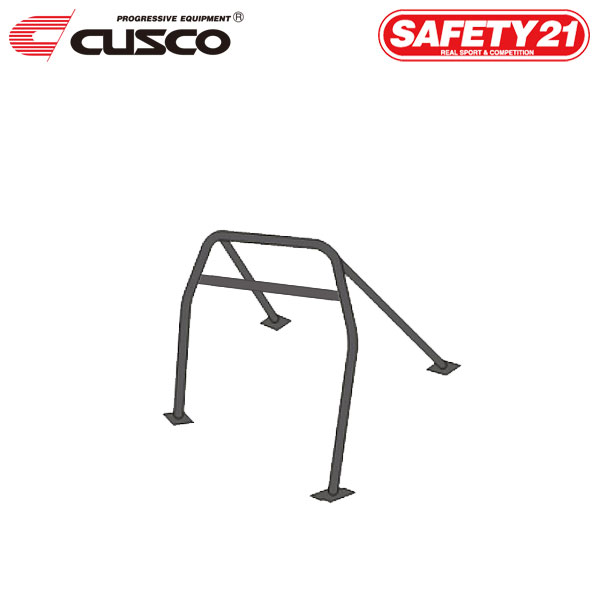 CUSCO クスコ ロールケージ SAFETY21 4点式+メインアーチ横バー 定員2名 S2000 AP1 1999年04月～2005年11月 F20C 2.0 FR ※沖縄・離島は着払い ※個人宅発送不可、車屋宛のみ