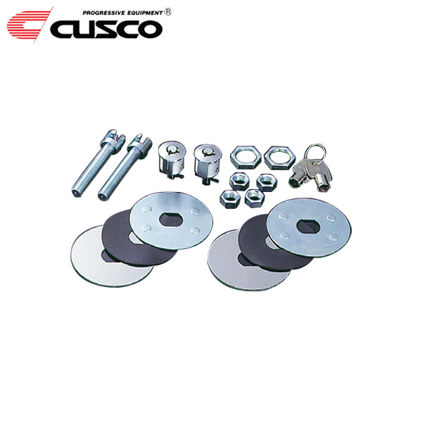 クスコ エアロキャッチ 125-2100 ボンネットピン 鍵付き SFC a574-ac-bkf.jpg