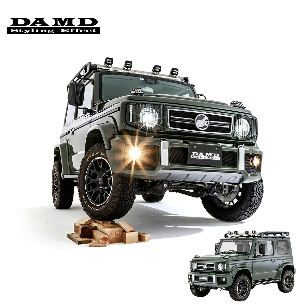 DAMD ダムド 【JIMNY SIERRA “ little G. AVENTURA”】 little G. AVENTURA コンプリートキット & \