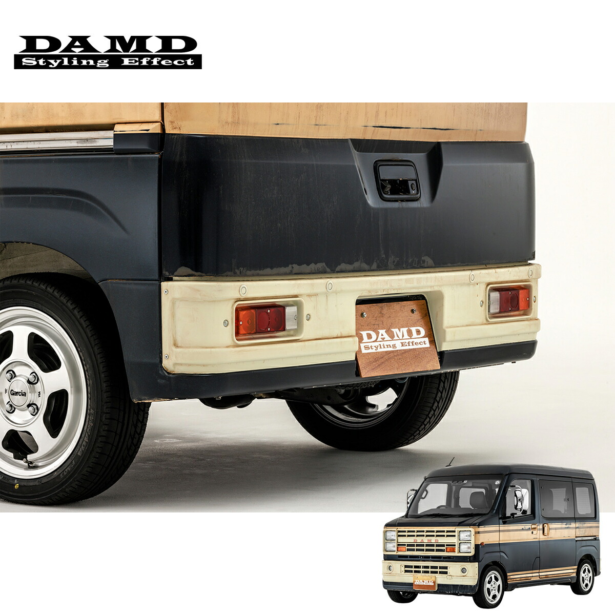 楽天市場】S700系アトレーFUZZリアバンパースポイラー未塗装