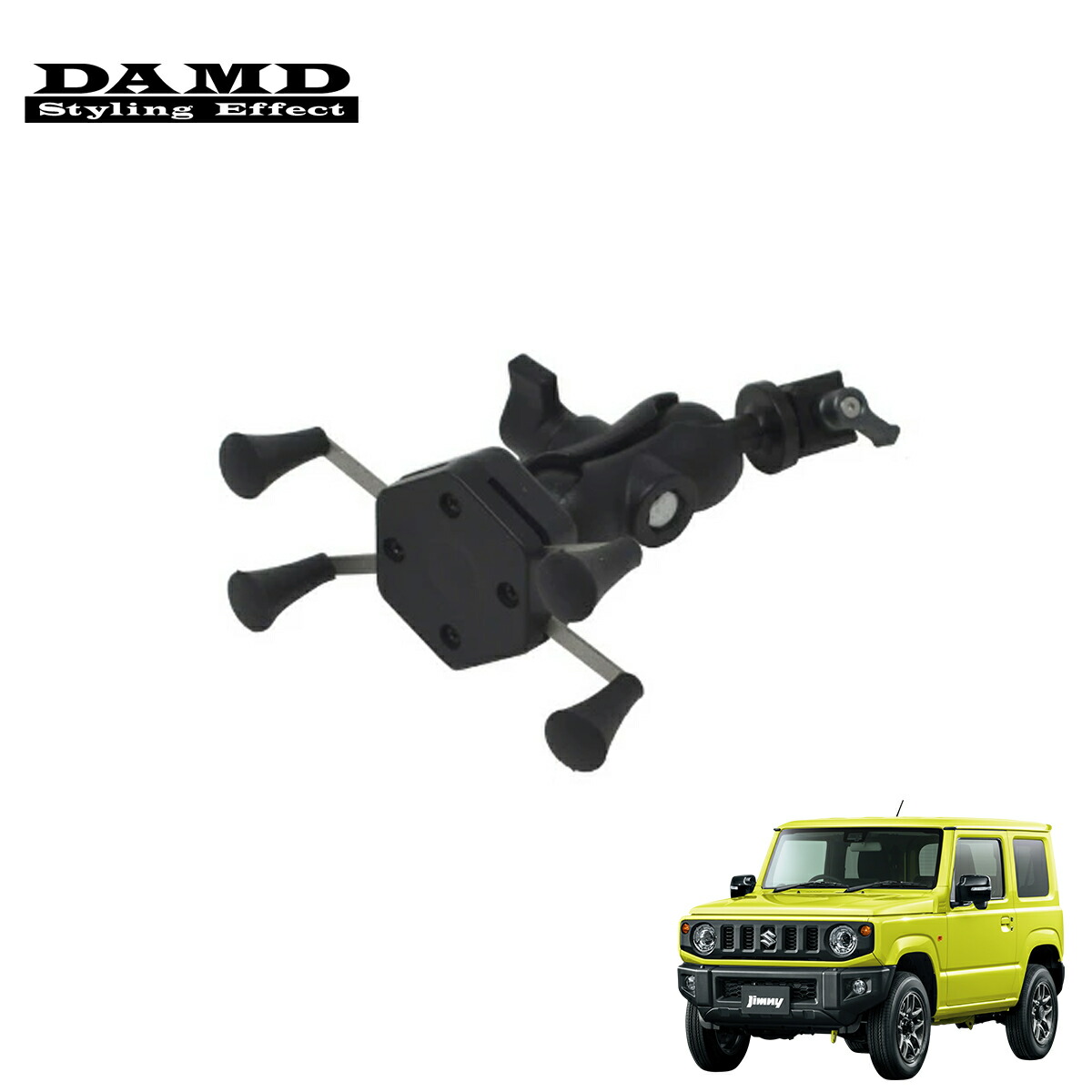 DAMD アーセナルピラー JB64/74ブラック 運転席/助手席　左右セット DAMD アーセナルピラー JB64/74ブラック 運転席/助手席 左右