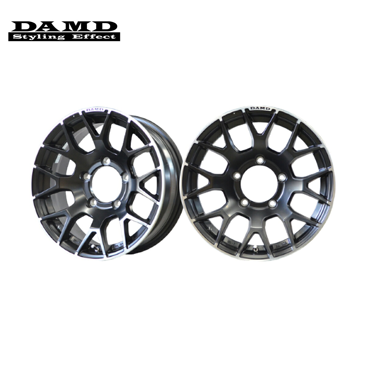 DAMD ダムド 【JIMNY NOMADE “little G.ADVANCE”】 little G ホイール ( 16×6J -5 ) 5本セット ブラック ジムニーノマド JC74W 1型 個人宅配送不可 離島は要確認