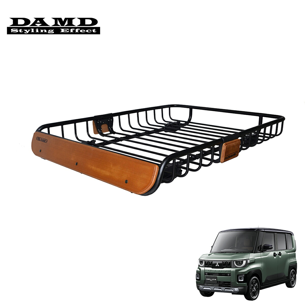 DAMD ダムド trip basket ルーフラック ルーフラック（フルサイズ） 単体【TB-RR1】 デリカミニ 4BA-BA2A/BA6A 5BA-BA1A/BA5A 2025.10～ 個人宅配送不可 離島は要確認