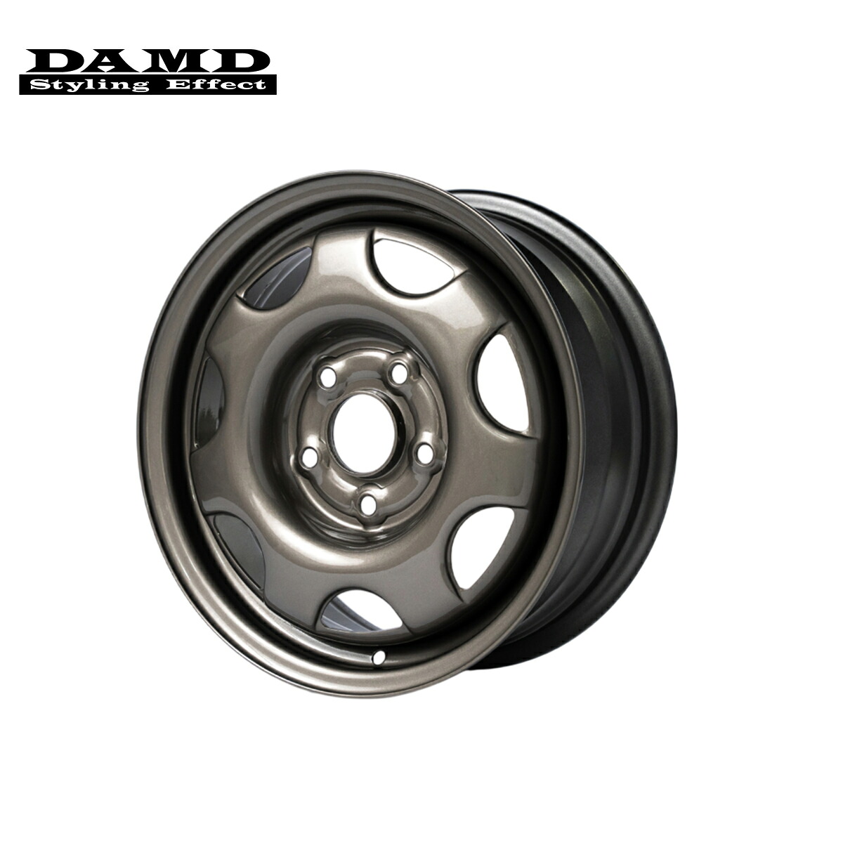 DAMD ダムド amabile ホイール 16&times;6.0J +50 5H P.C.D.114.3 シルバーグレー 4本セット フリード(GT1/2/3/4/5/6/7/8)専用サイズ 個人宅配送不可 離島は要確認｜オートクラフト
